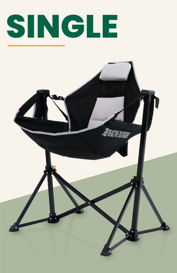 Derrari Hammock Chair – Single Hanging Swing Seat for Indoor & Outdoor Relaxation